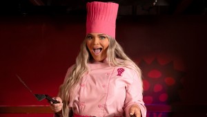 Trisha Paytas enjoying Benihana