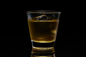 Bulleit Bourbon, Don Julio 1942, organic agave and peach bitters.
