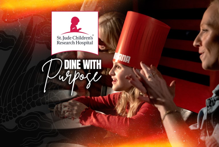 Supporting St. Jude Children's Research Hospital® Dine With Purpose