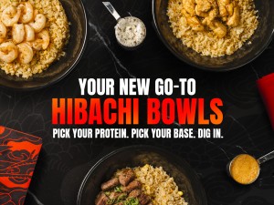 Your Hibachi. Your Bowl.